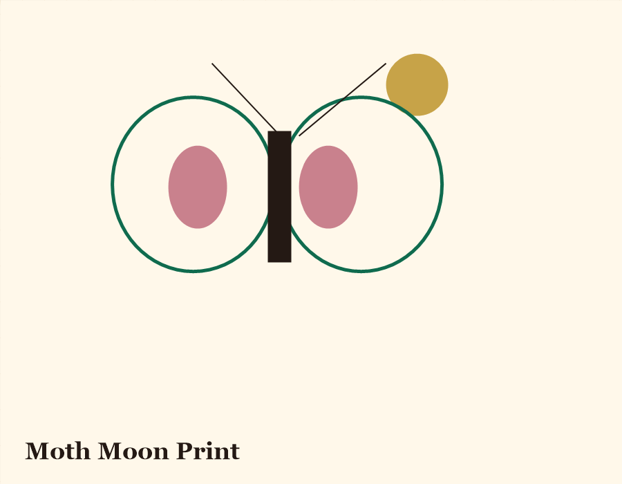Moon garden print placeholder.